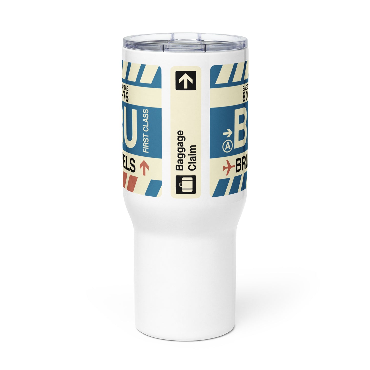 Souvenir Travel Mug • BRU Brussels • YHM Designs - Image 03