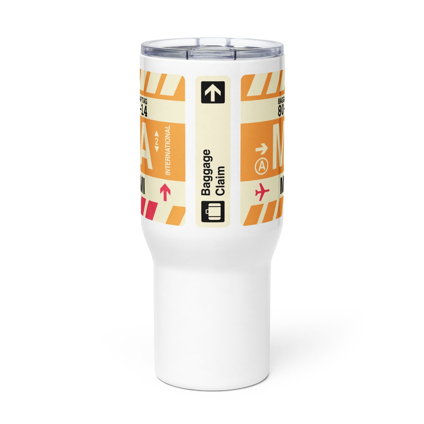 Souvenir Travel Mug • MIA Miami • YHM Designs - Image 03