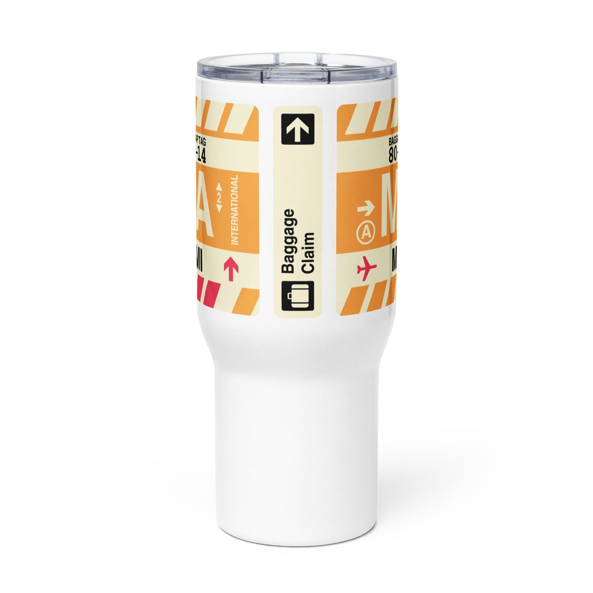 Souvenir Travel Mug • MIA Miami • YHM Designs - Image 03