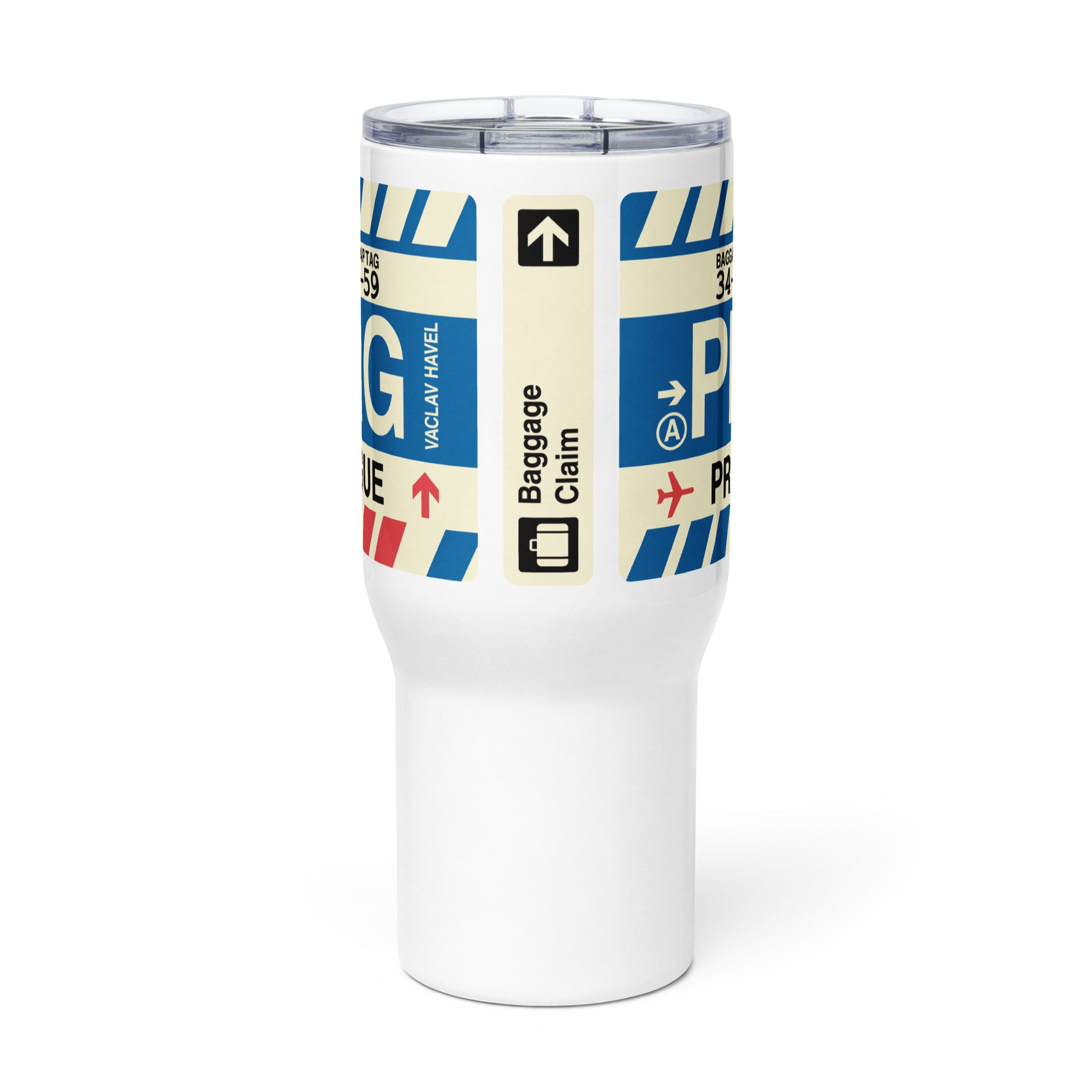 Souvenir Travel Mug • PRG Prague • YHM Designs - Image 03