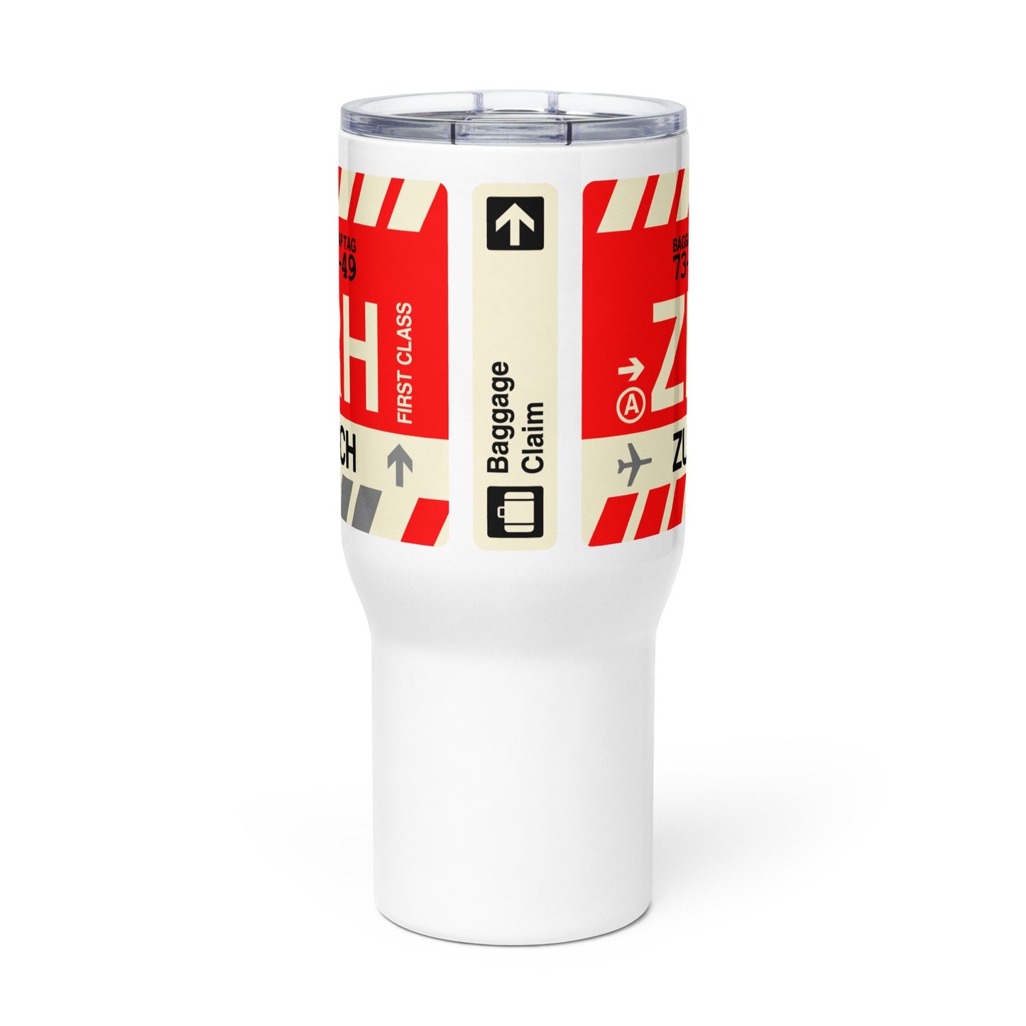Souvenir Travel Mug • ZRH Zurich • YHM Designs - Image 03