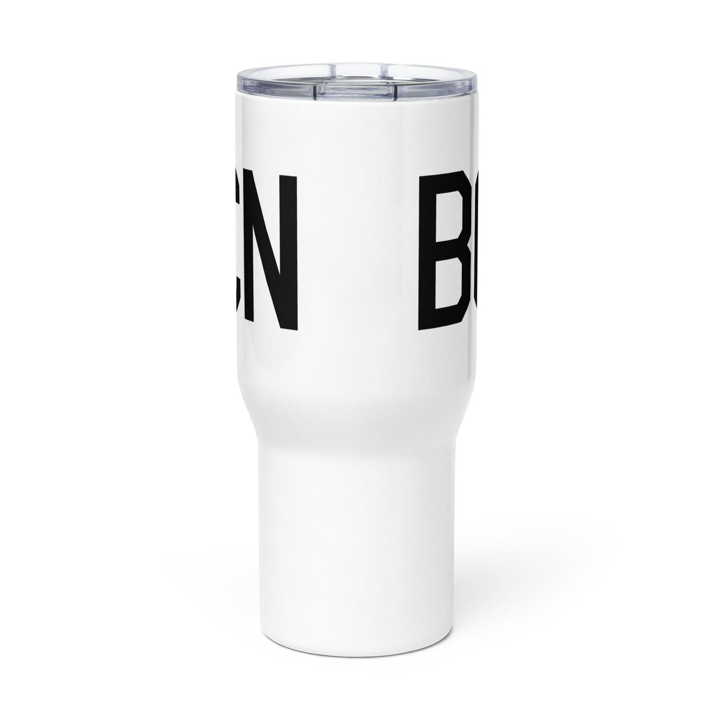 Aviation Gift Travel Mug • BCN Barcelona • YHM Designs - Image 03