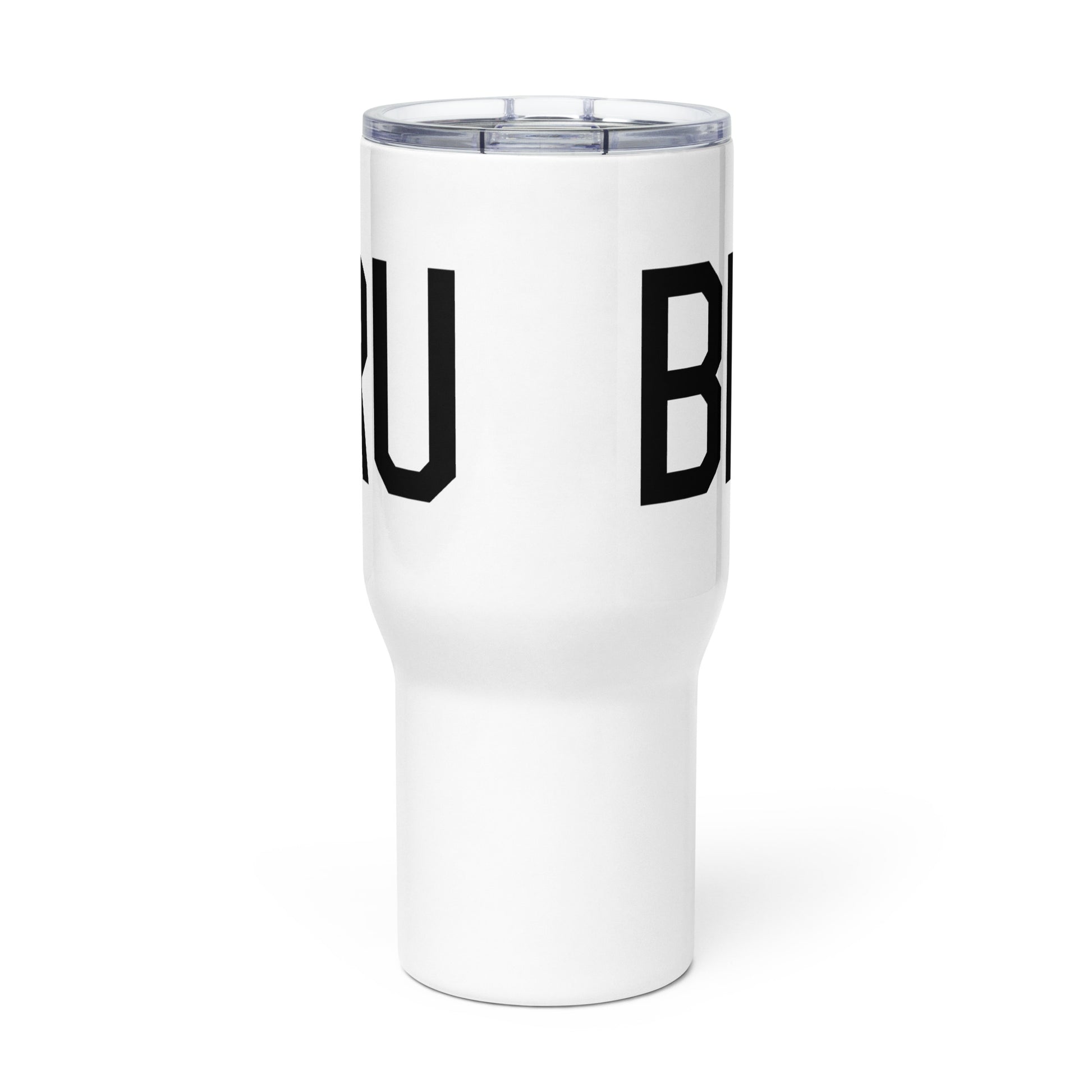 Aviation Gift Travel Mug • BRU Brussels • YHM Designs - Image 03