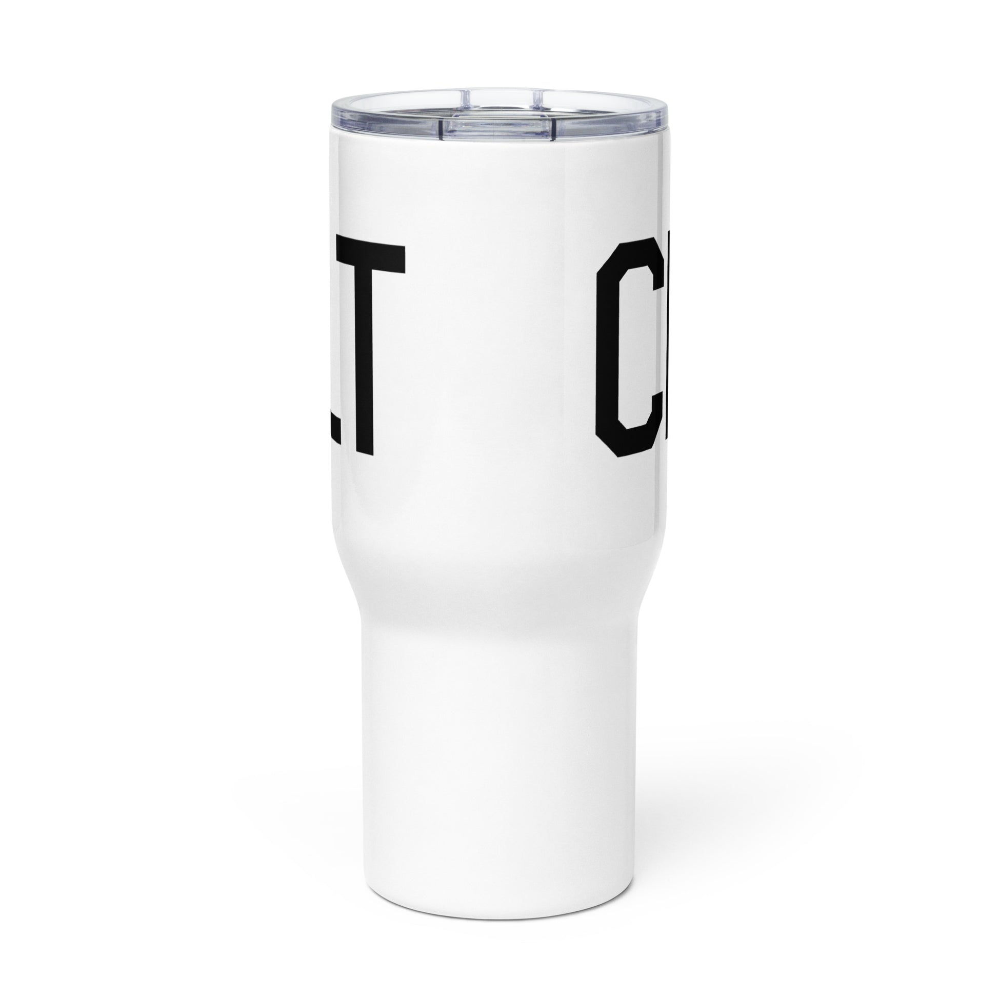 Aviation Gift Travel Mug • CLT Charlotte • YHM Designs - Image 03