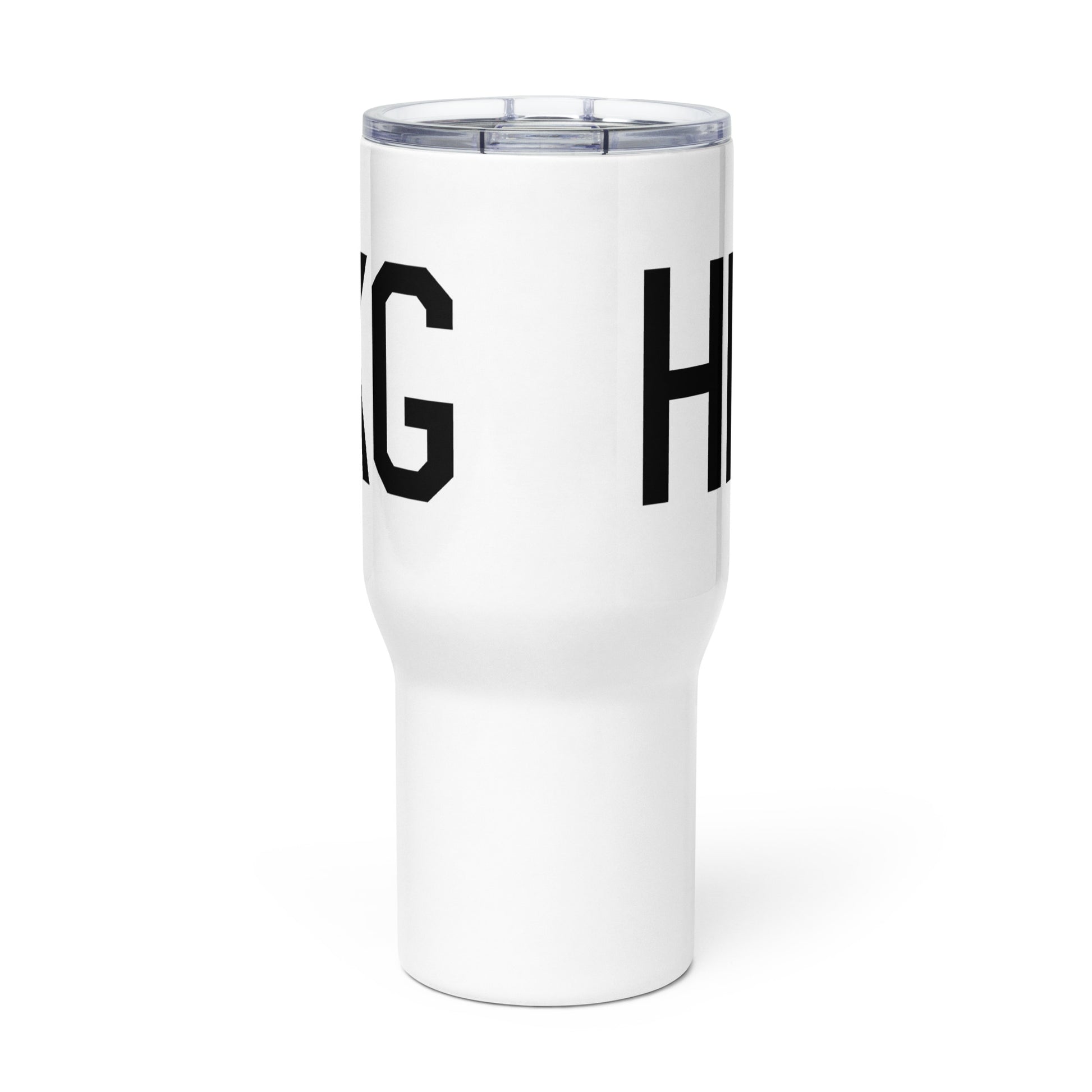 Aviation Gift Travel Mug • HKG Hong Kong • YHM Designs - Image 03