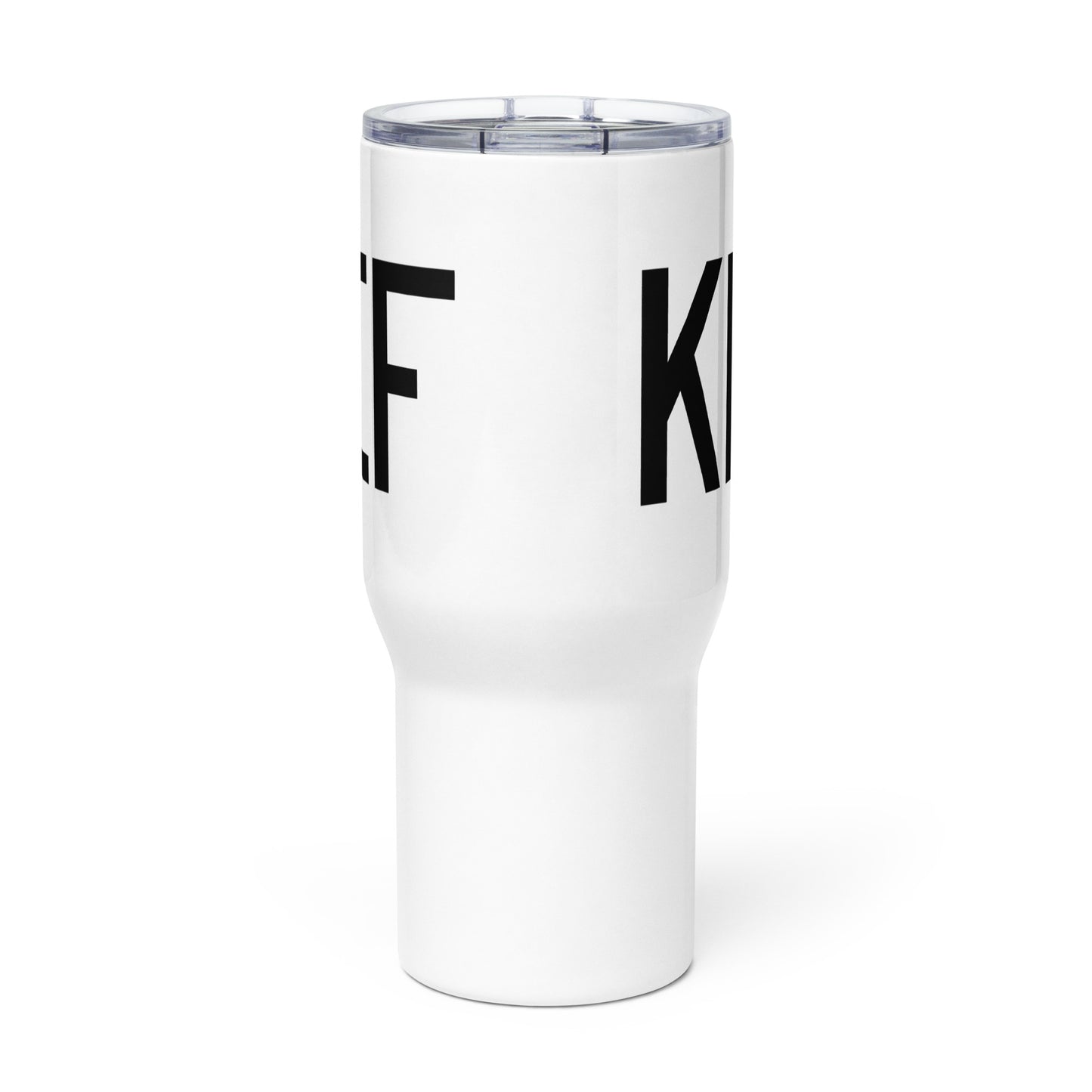 Aviation Gift Travel Mug • KEF Reykjavik • YHM Designs - Image 03