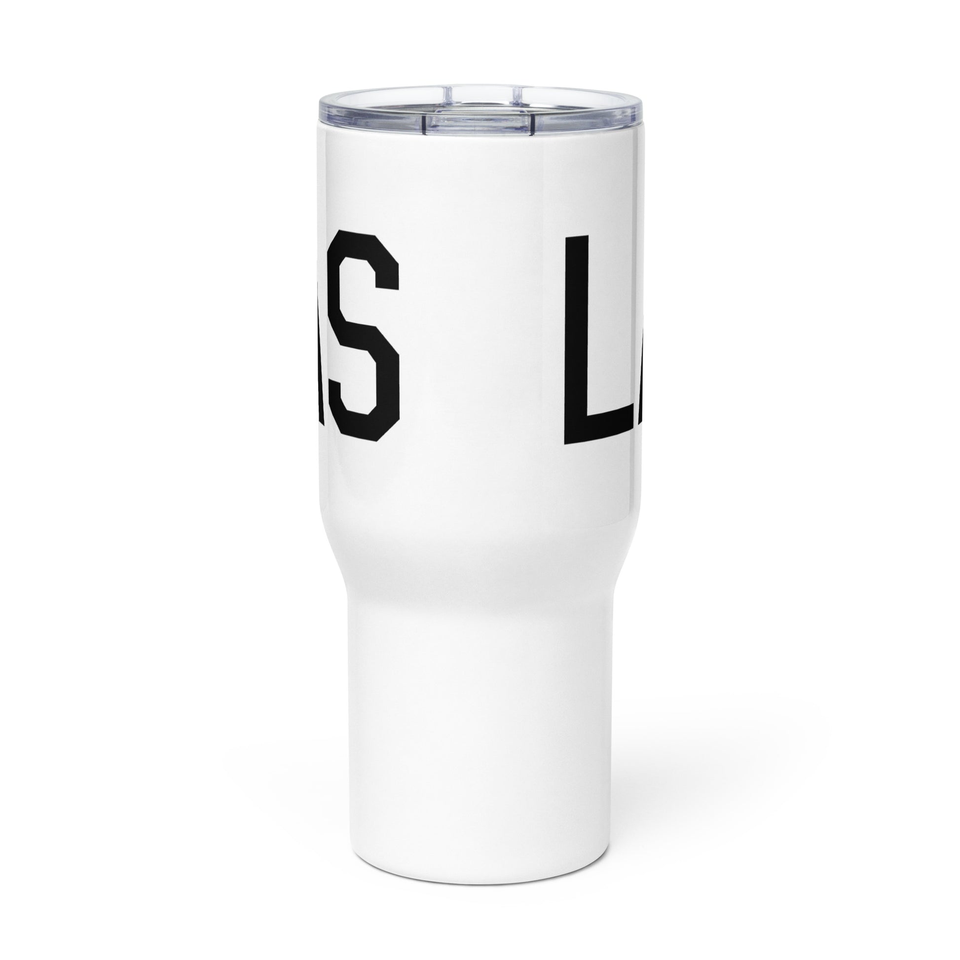 Aviation Gift Travel Mug • LAS Las Vegas • YHM Designs - Image 03