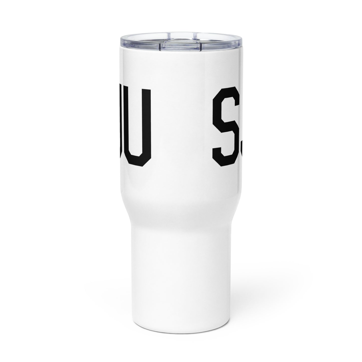 Aviation Gift Travel Mug • SJU San Juan • YHM Designs - Image 03