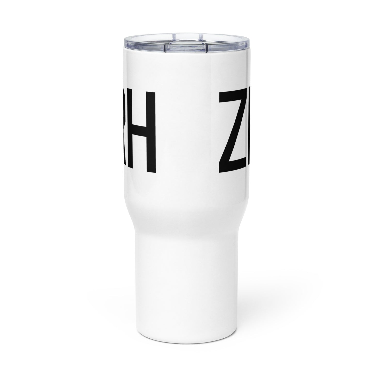 Aviation Gift Travel Mug • ZRH Zurich • YHM Designs - Image 03