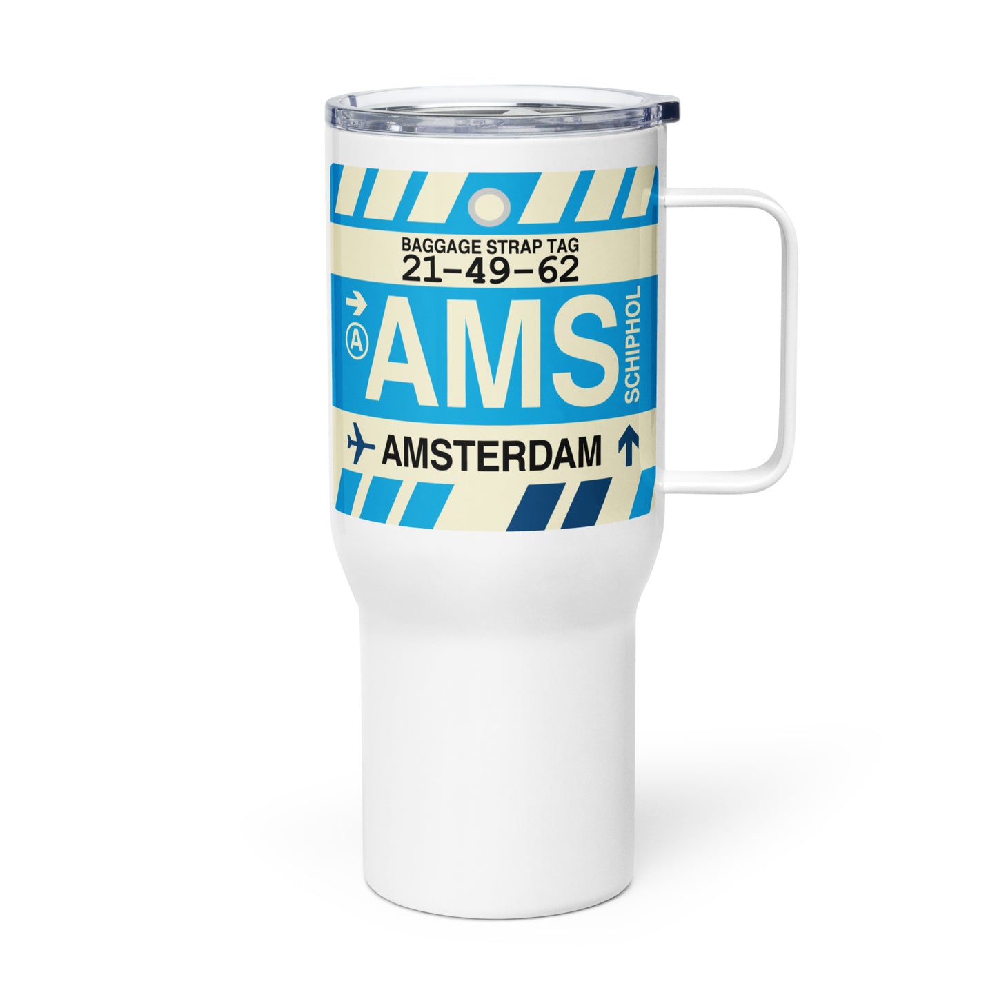 Souvenir Travel Mug • AMS Amsterdam • YHM Designs - Image 01