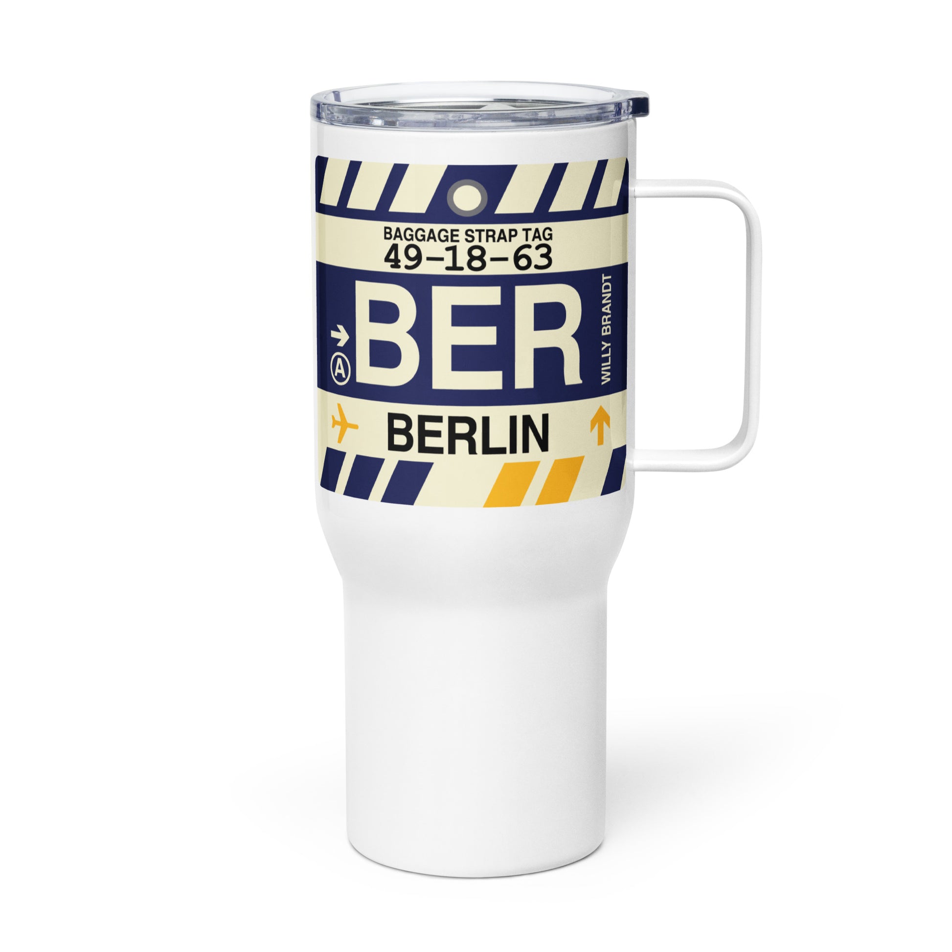 Souvenir Travel Mug • BER Berlin • YHM Designs - Image 01