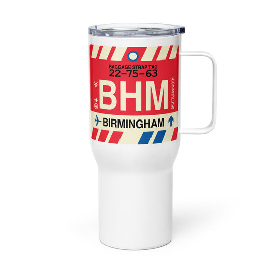 Souvenir Travel Mug • BHM Birmingham • YHM Designs - Image 01