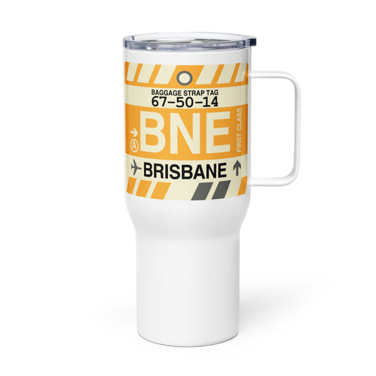 Souvenir Travel Mug • BNE Brisbane • YHM Designs - Image 01