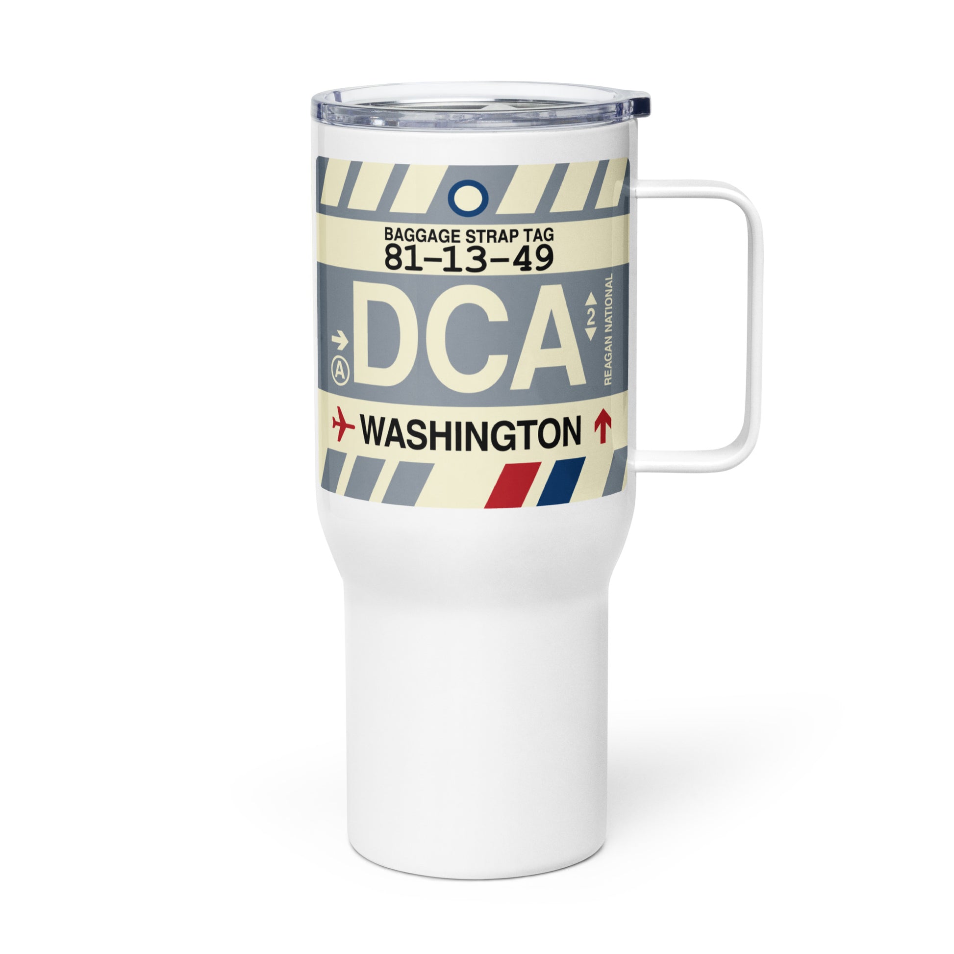 Souvenir Travel Mug • DCA Washington • YHM Designs - Image 01