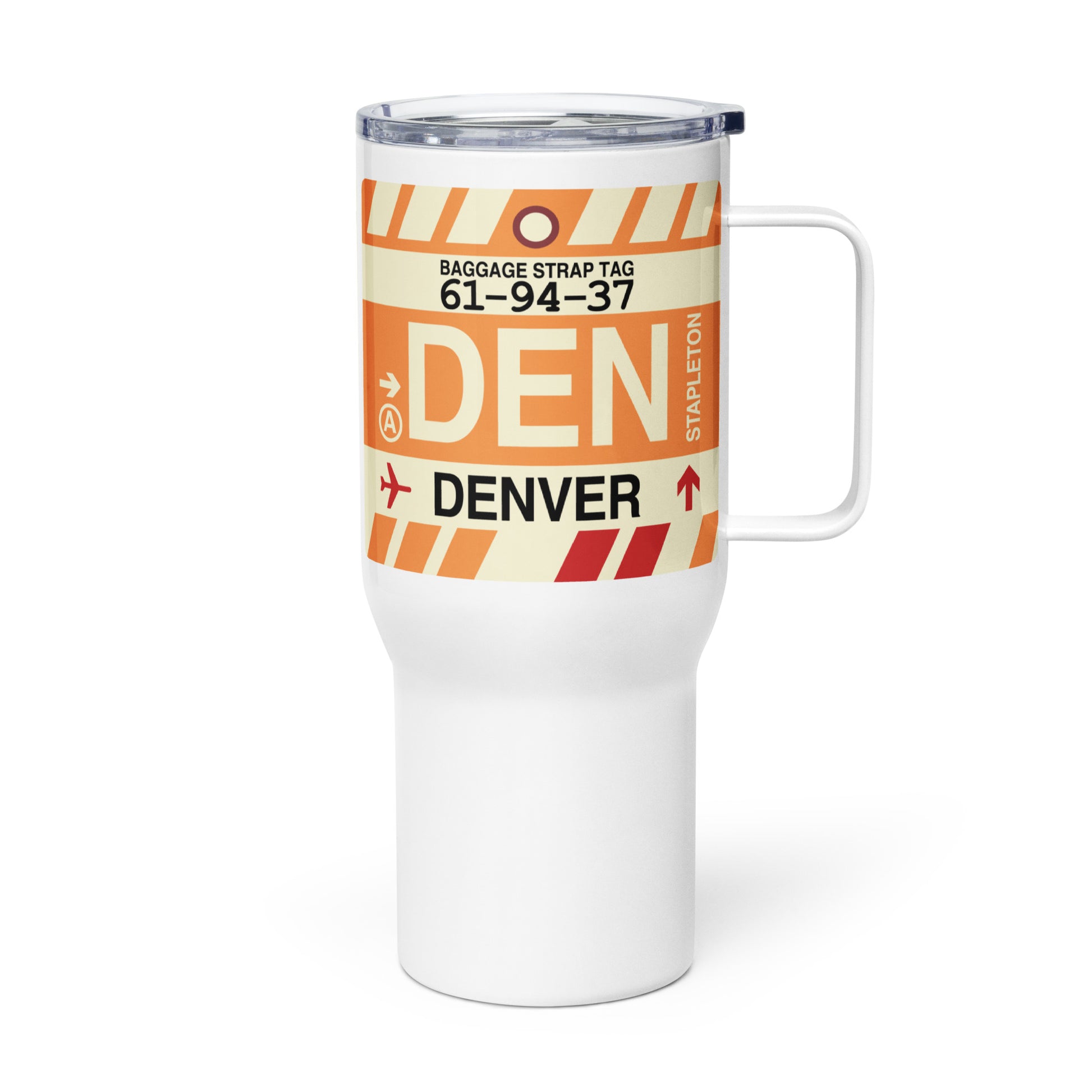 Souvenir Travel Mug • DEN Denver • YHM Designs - Image 01