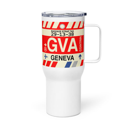 Souvenir Travel Mug • GVA Geneva • YHM Designs - Image 01