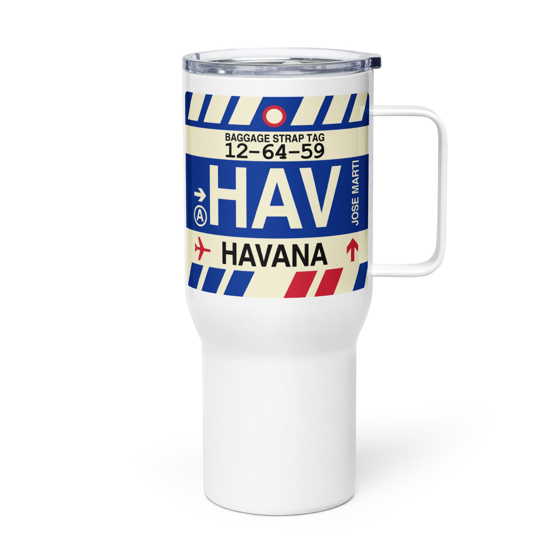 Souvenir Travel Mug • HAV Havana • YHM Designs - Image 01