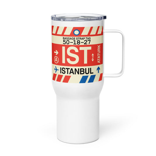 Souvenir Travel Mug • IST Istanbul • YHM Designs - Image 01