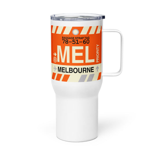 Souvenir Travel Mug • MEL Melbourne • YHM Designs - Image 01