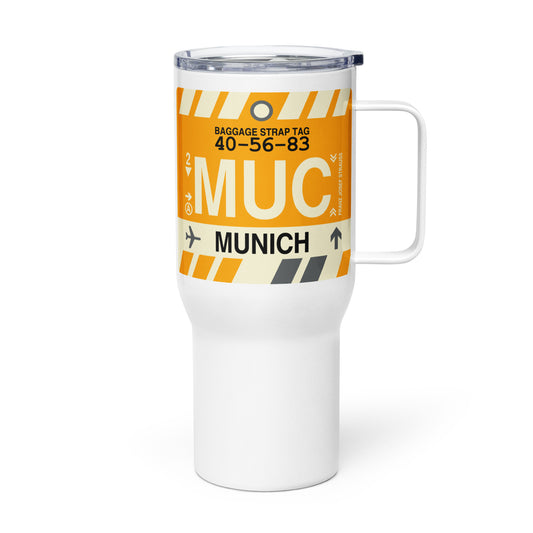 Souvenir Travel Mug • MUC Munich • YHM Designs - Image 01