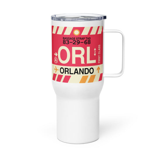 Souvenir Travel Mug • ORL Orlando • YHM Designs - Image 01