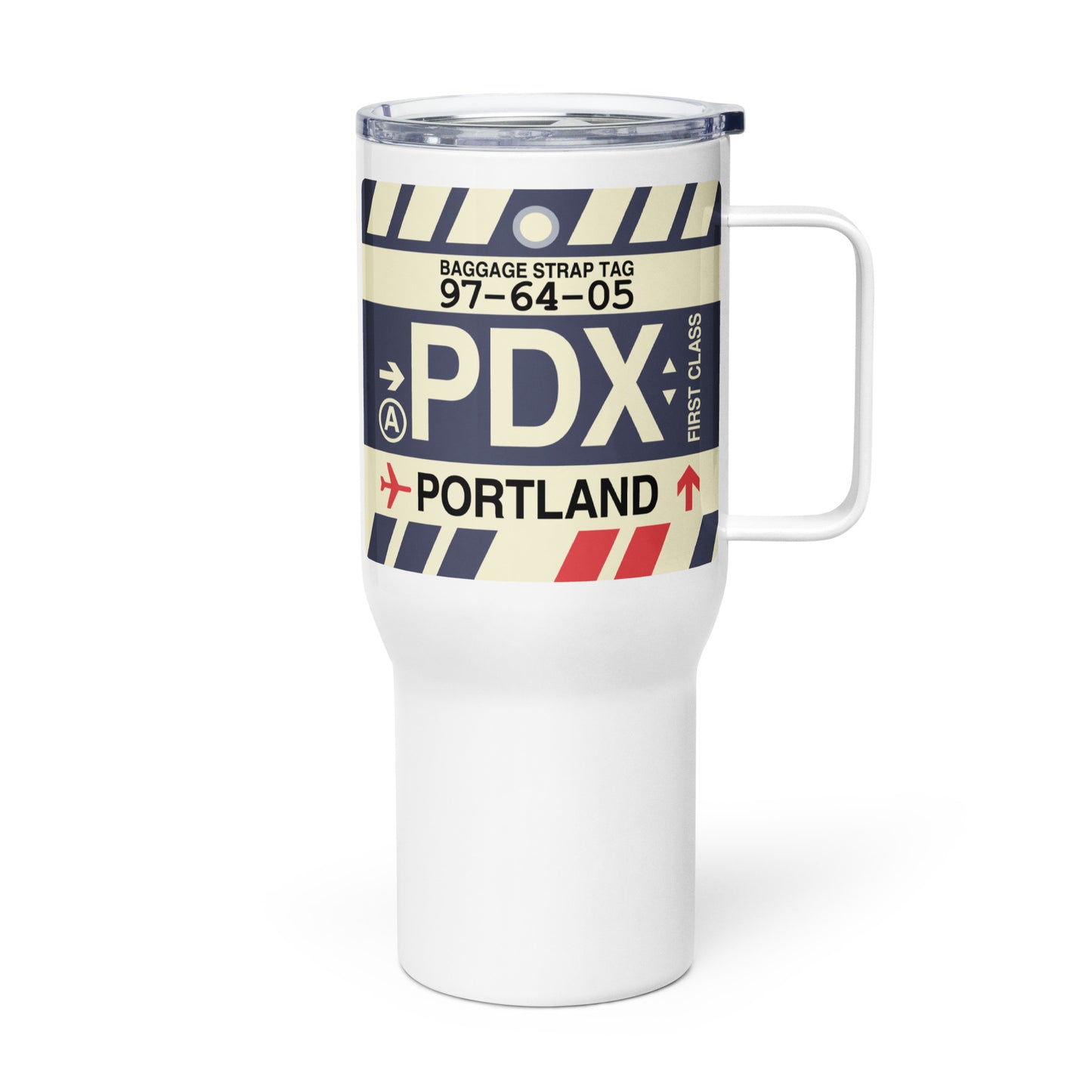 Souvenir Travel Mug • PDX Portland • YHM Designs - Image 01