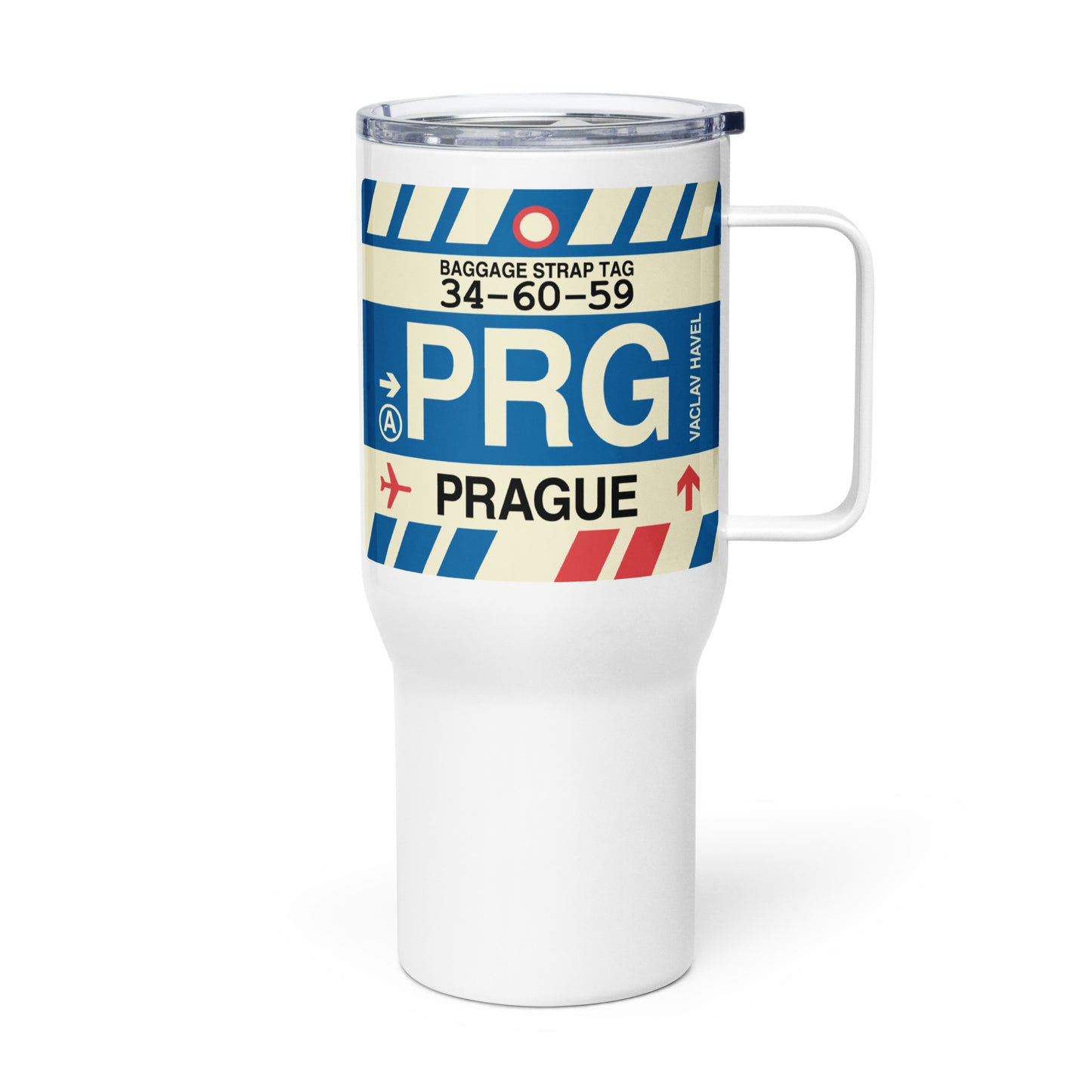 Souvenir Travel Mug • PRG Prague • YHM Designs - Image 01