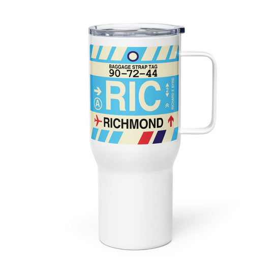 Souvenir Travel Mug • RIC Richmond • YHM Designs - Image 01