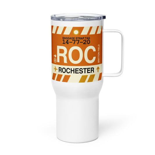 Souvenir Travel Mug • ROC Rochester • YHM Designs - Image 01