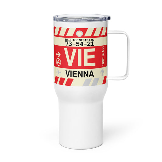 Souvenir Travel Mug • VIE Vienna • YHM Designs - Image 01