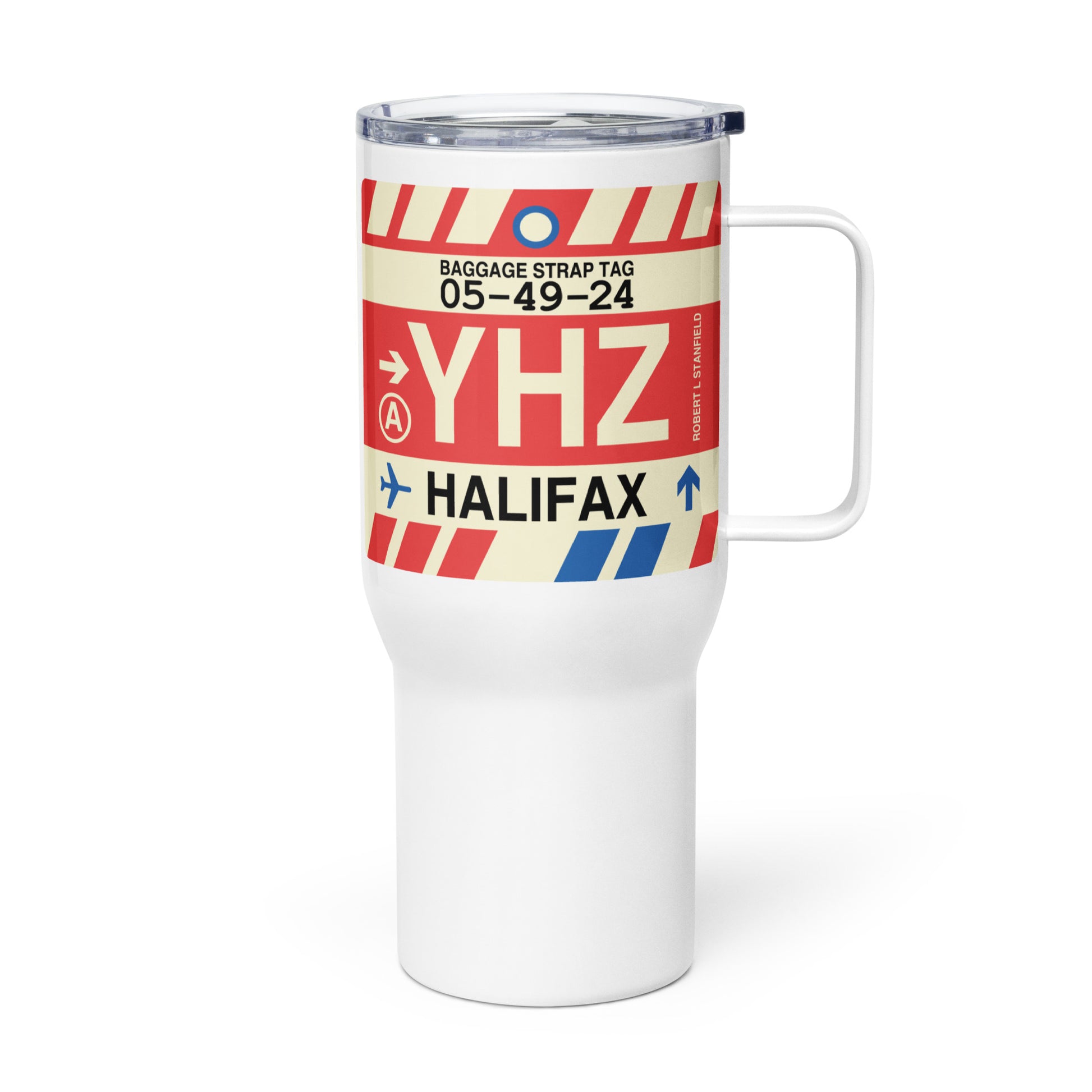 Souvenir Travel Mug • YHZ Halifax • YHM Designs - Image 01