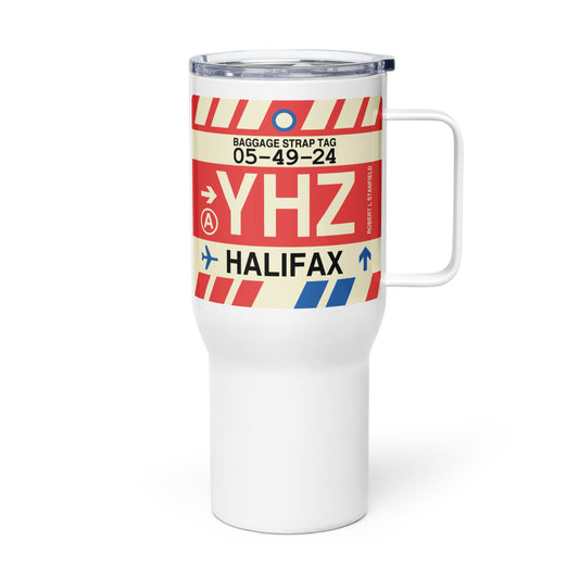 Souvenir Travel Mug • YHZ Halifax • YHM Designs - Image 01