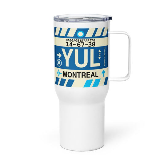 Souvenir Travel Mug • YUL Montreal • YHM Designs - Image 01