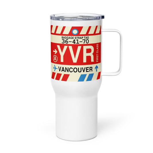Souvenir Travel Mug • YVR Vancouver • YHM Designs - Image 01