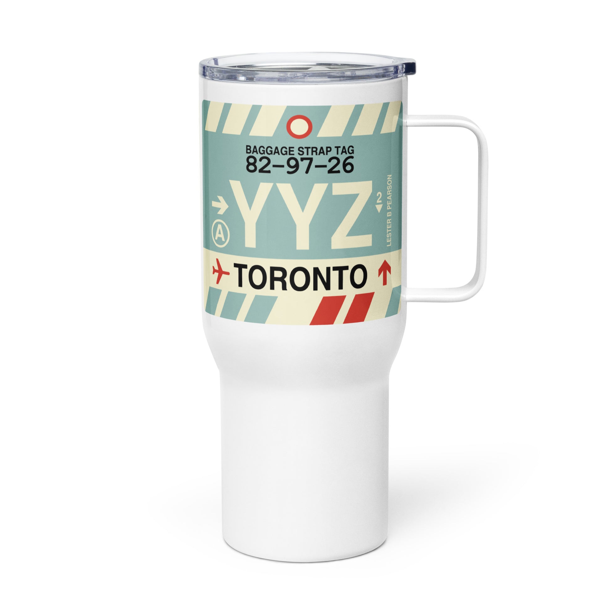 Souvenir Travel Mug • YYZ Toronto • YHM Designs - Image 01
