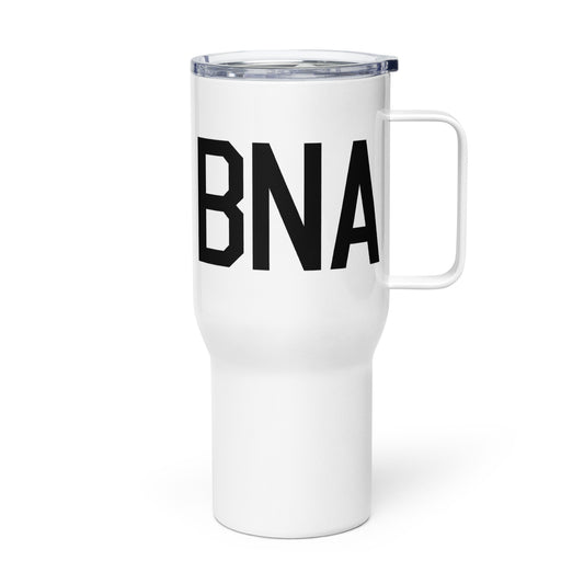 Aviation Gift Travel Mug • BNA Nashville • YHM Designs - Image 01