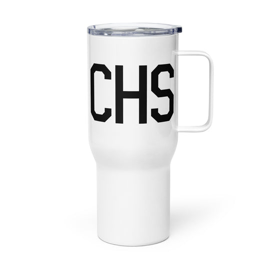 Aviation Gift Travel Mug • CHS Charleston • YHM Designs - Image 01
