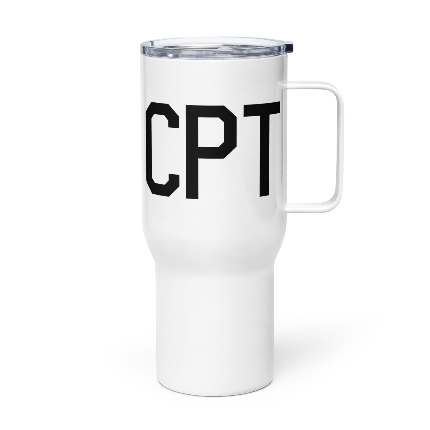 Aviation Gift Travel Mug • CPT Cape Town • YHM Designs - Image 01
