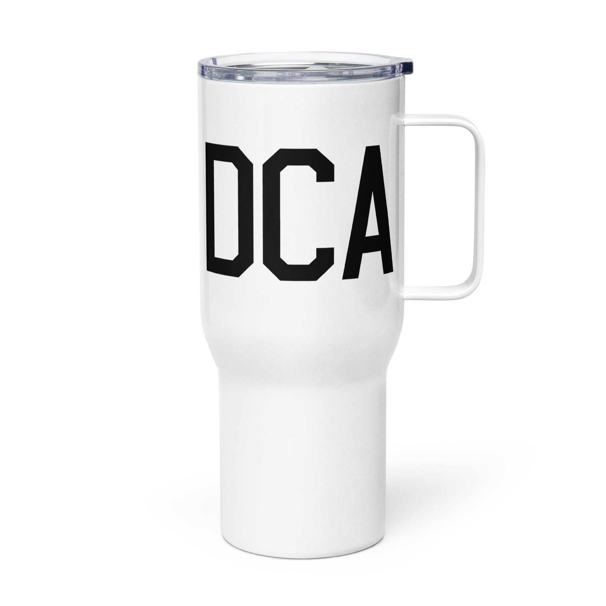 Aviation Gift Travel Mug • DCA Washington • YHM Designs - Image 01