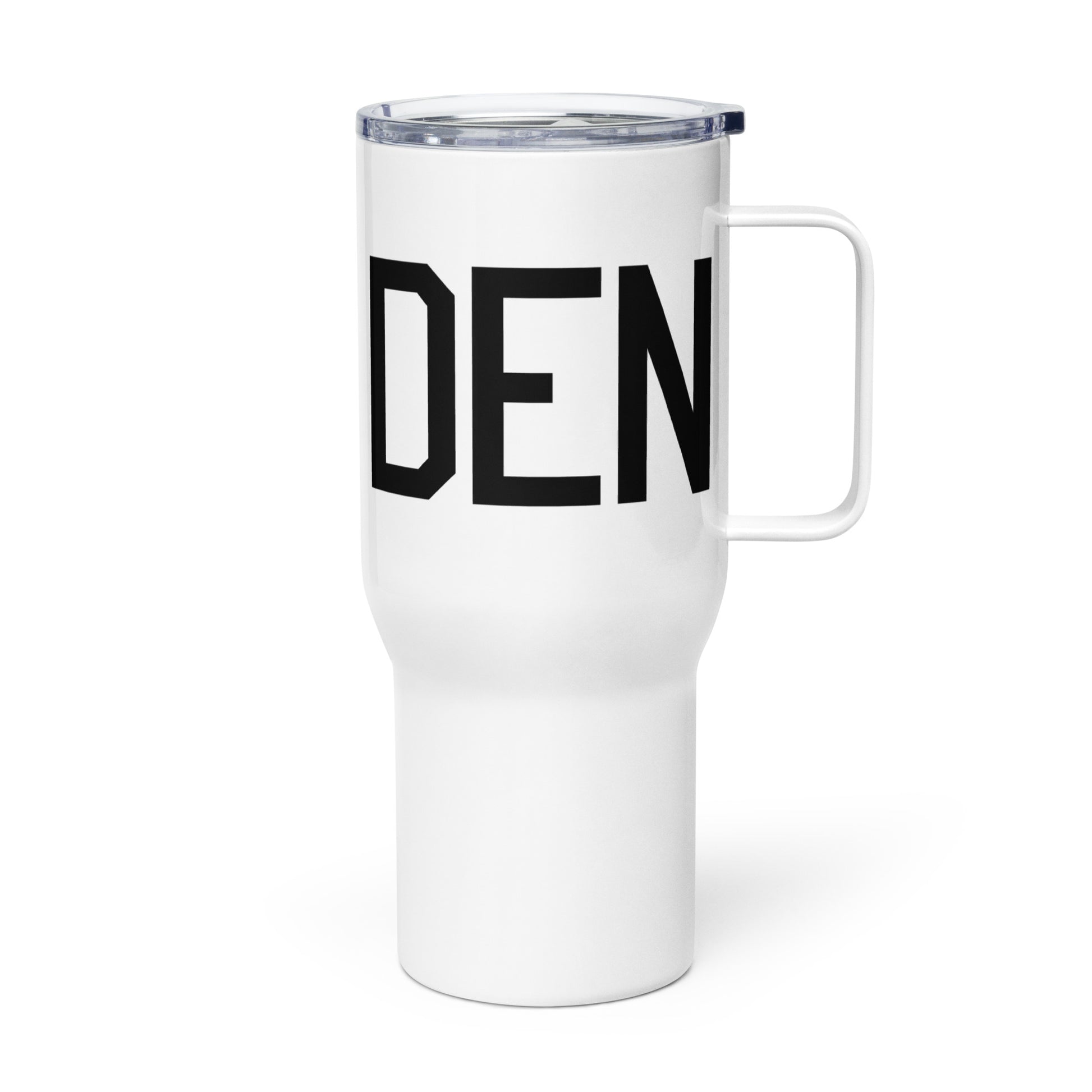 Aviation Gift Travel Mug • DEN Denver • YHM Designs - Image 01