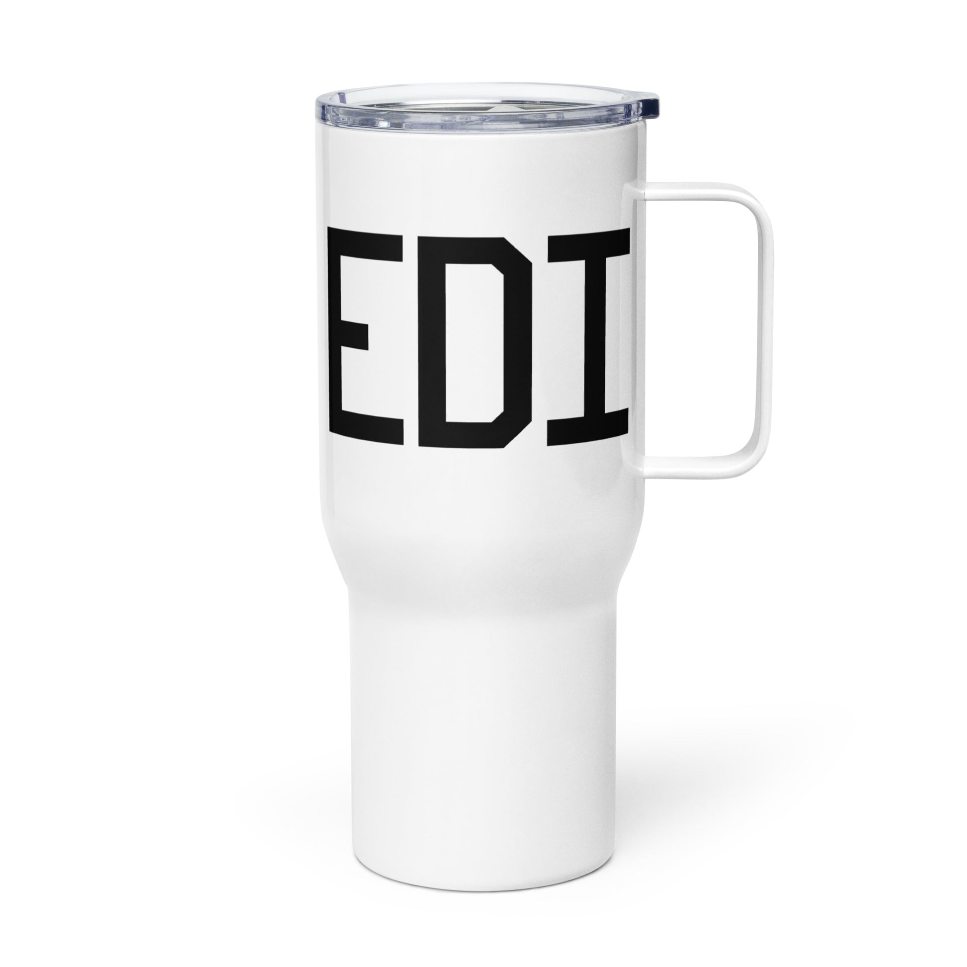 Aviation Gift Travel Mug • EDI Edinburgh • YHM Designs - Image 01