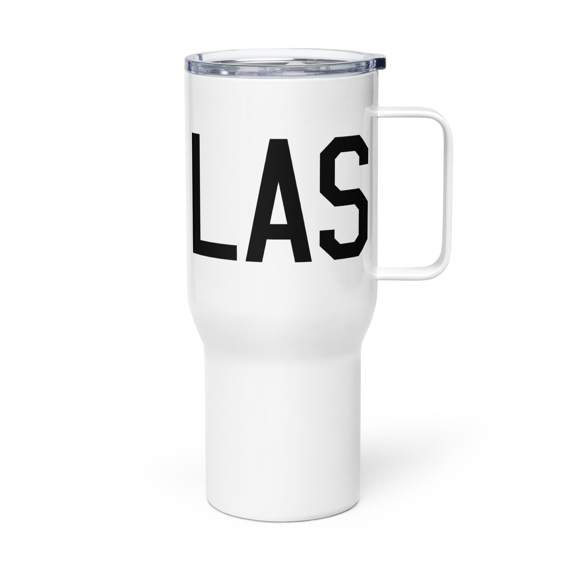 Aviation Gift Travel Mug • LAS Las Vegas • YHM Designs - Image 01