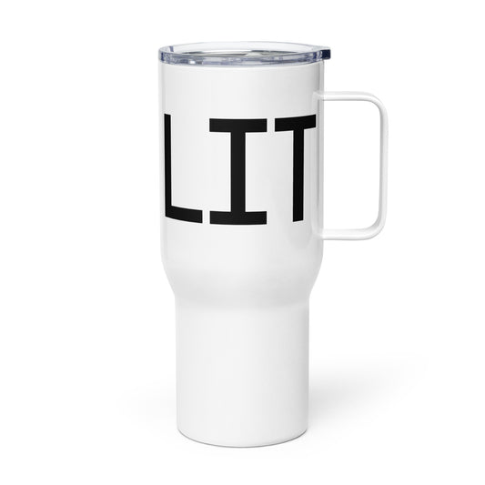 Aviation Gift Travel Mug • LIT Little Rock • YHM Designs - Image 01