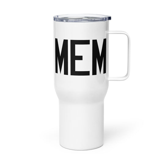 Aviation Gift Travel Mug • MEM Memphis • YHM Designs - Image 01