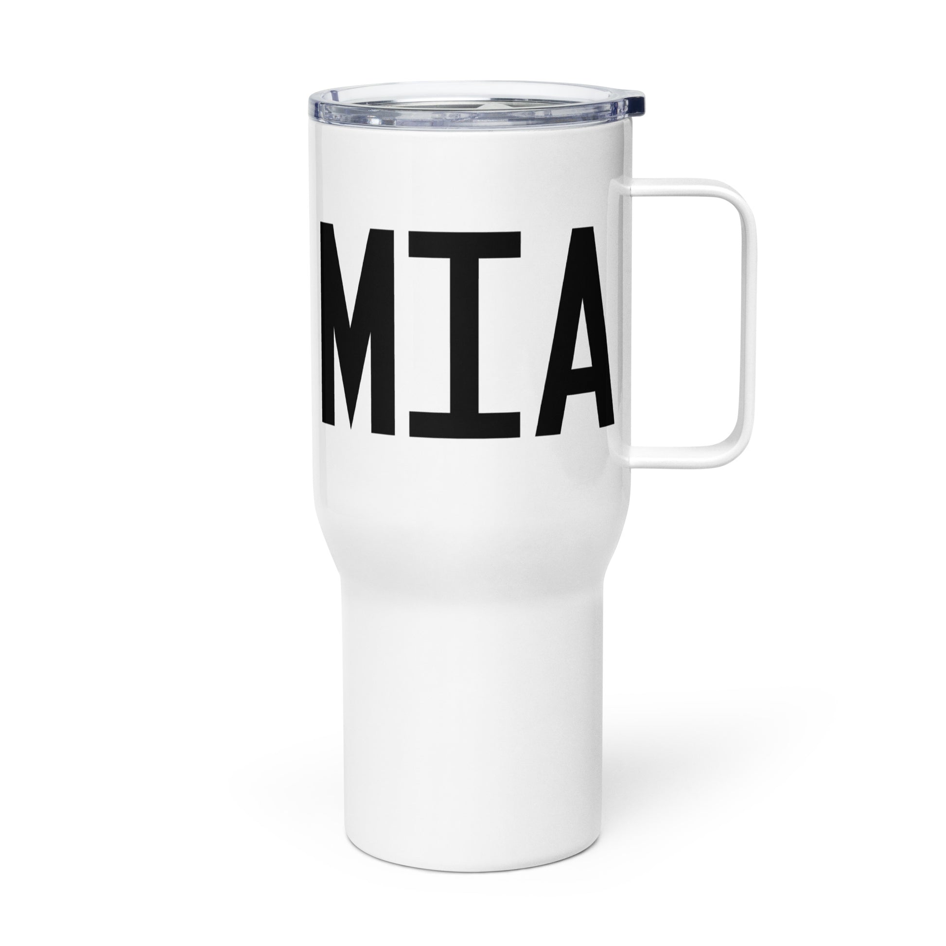 Aviation Gift Travel Mug • MIA Miami • YHM Designs - Image 01
