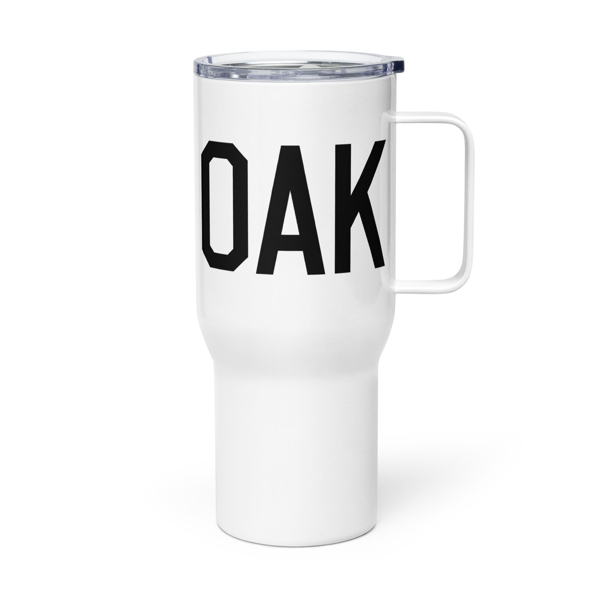 Aviation Gift Travel Mug • OAK Oakland • YHM Designs - Image 01