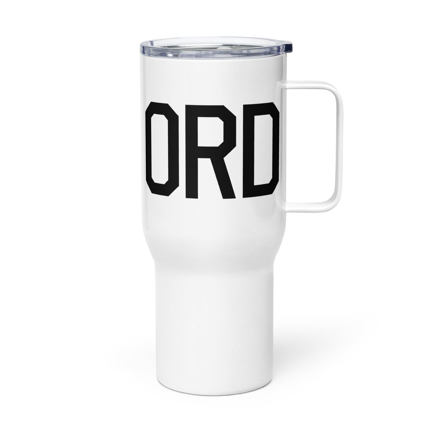 Aviation Gift Travel Mug • ORD Chicago • YHM Designs - Image 01