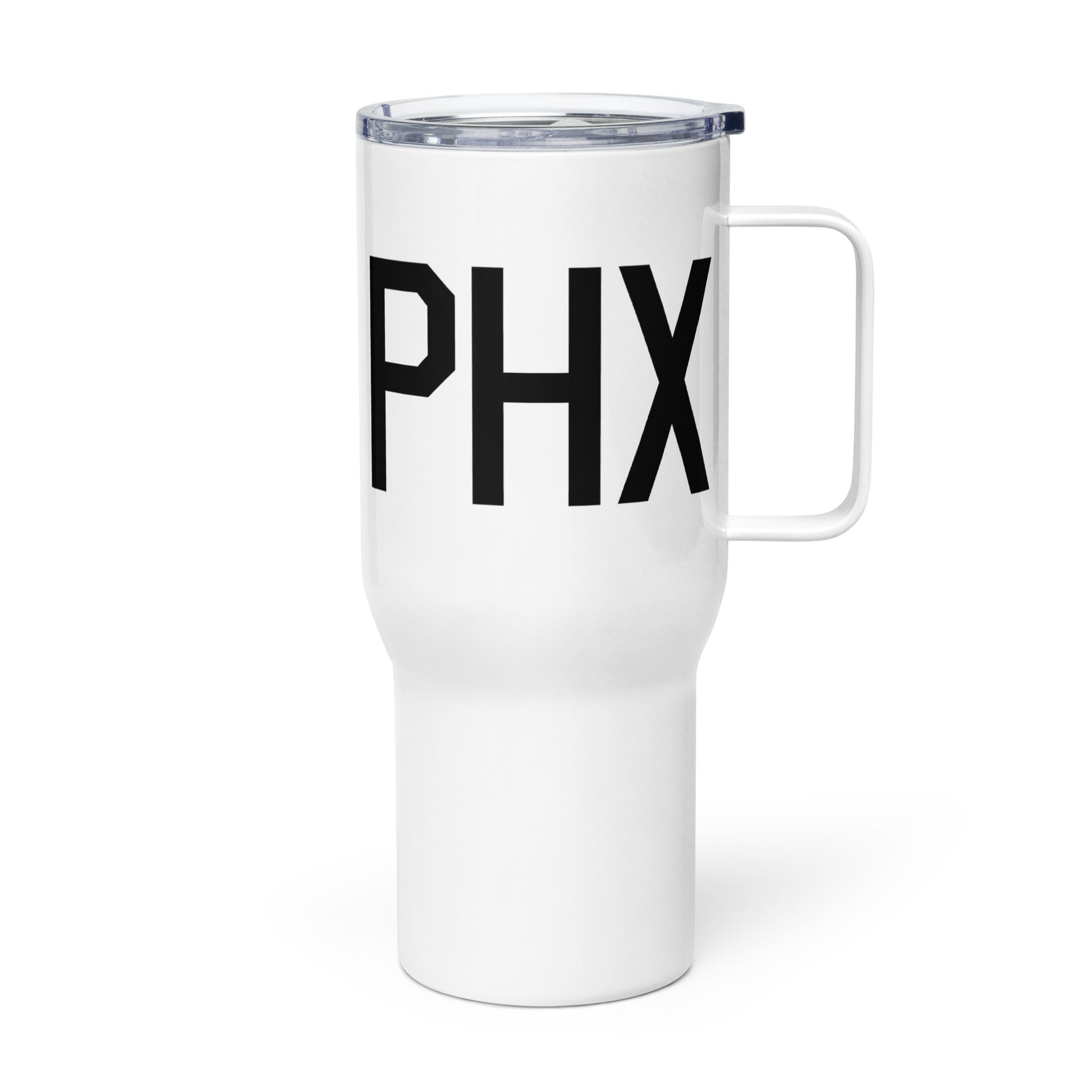 Aviation Gift Travel Mug • PHX Phoenix • YHM Designs - Image 01