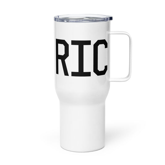 Aviation Gift Travel Mug • RIC Richmond • YHM Designs - Image 01