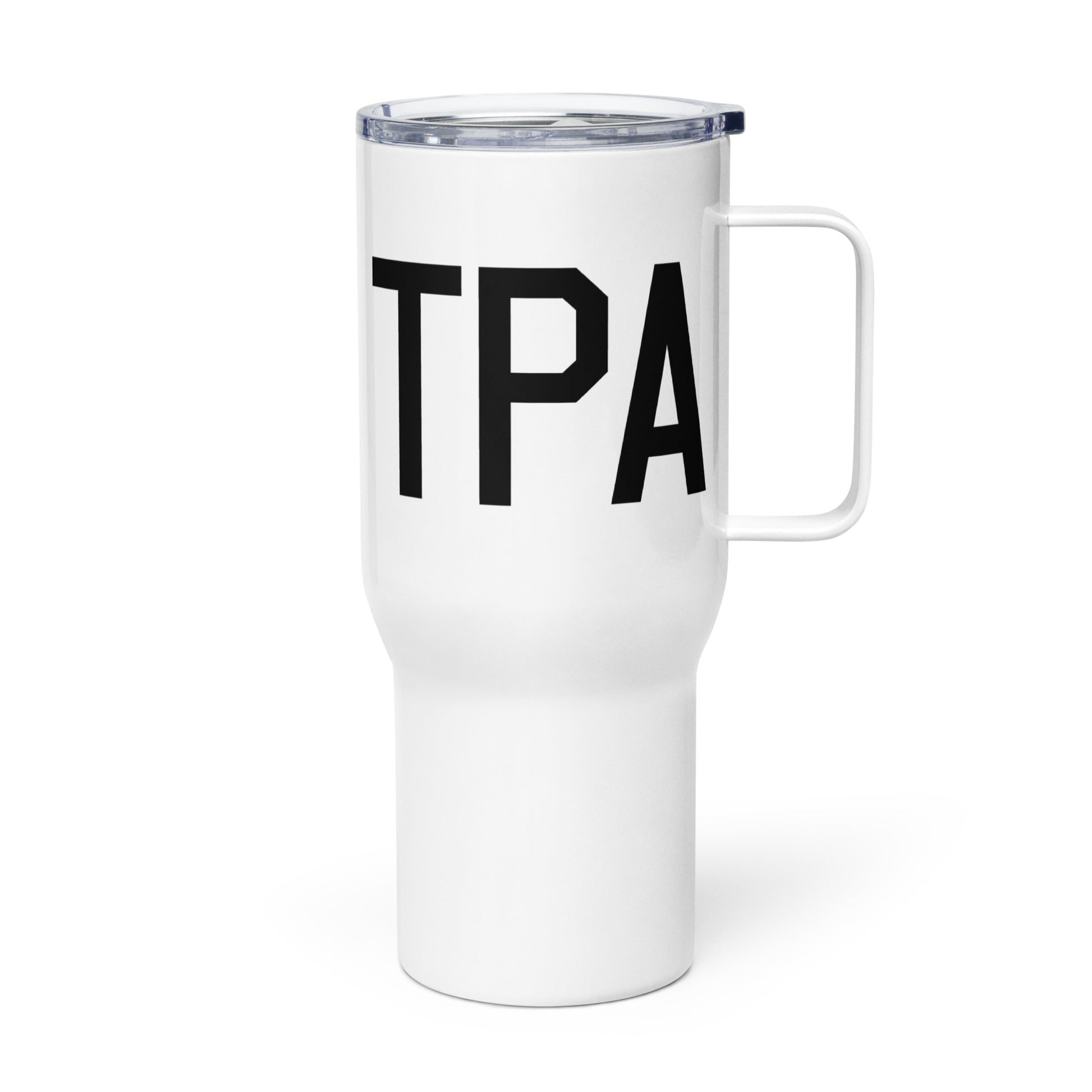 Aviation Gift Travel Mug • TPA Tampa • YHM Designs - Image 01